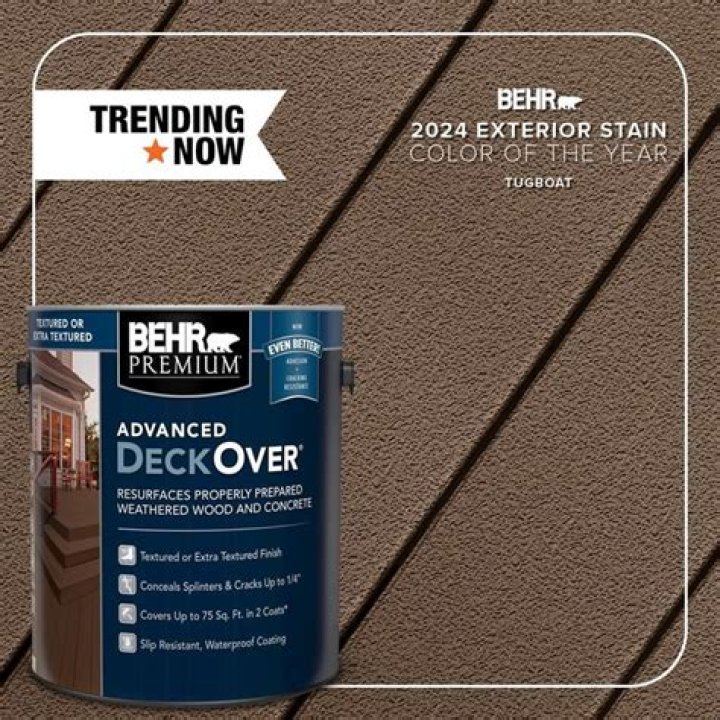 Does Behr Deckover come in different colors?