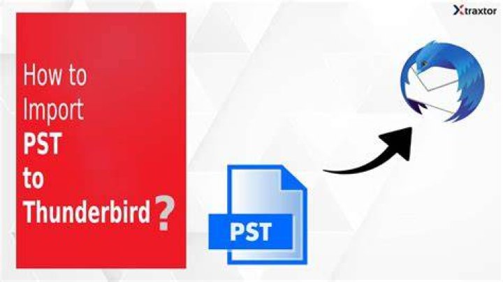 Does Thunderbird support PST files?