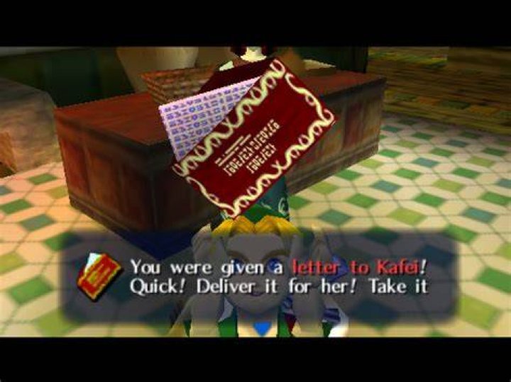 How can I get Kafei letter?