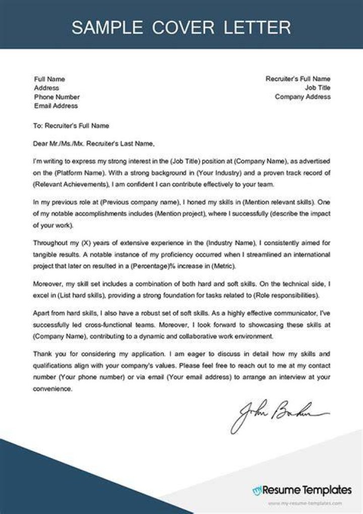 How do I make a cover letter for my resume?