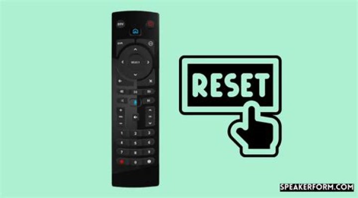 How do I reset my wow remote?