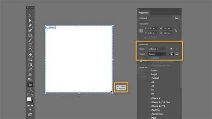 How do you add an art board in Illustrator?