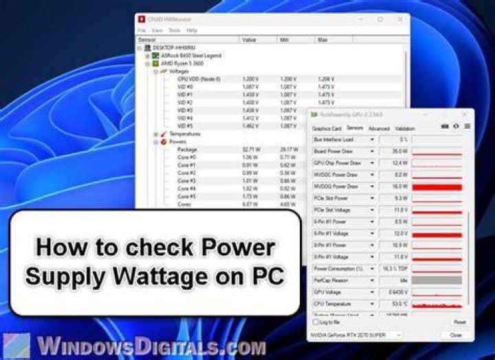 How do you check your PC power supply?