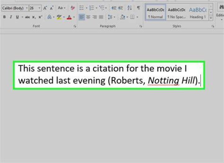How do you cite a movie quote in-text?