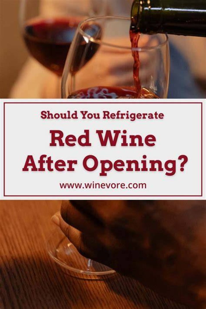 How long can you keep an opened bottle of red wine?