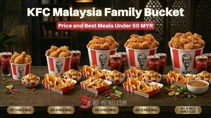 How much is KFC bucket in Malaysia?