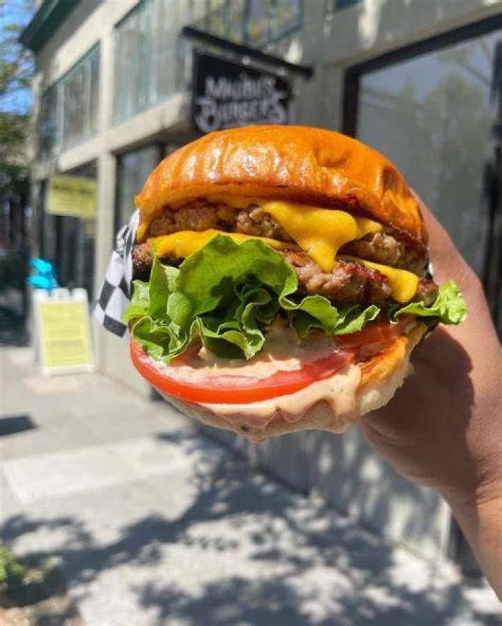 What are Malibu burgers made of?