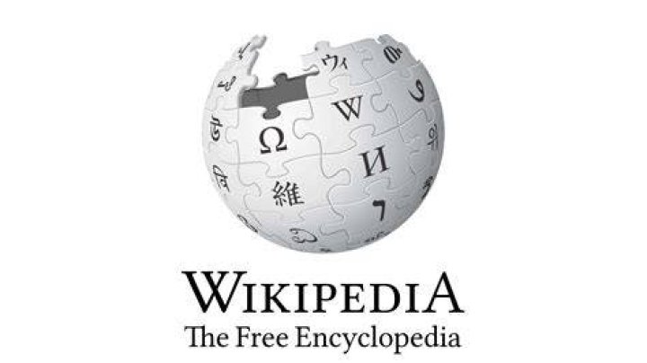 What are the symbols on the Wikipedia logo?