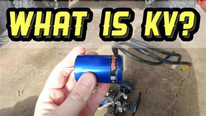 What does Kv mean in motors?