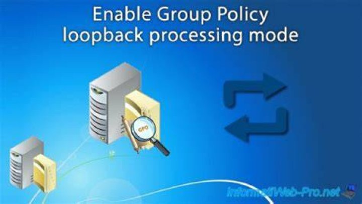 What is a loopback policy in Active Directory?