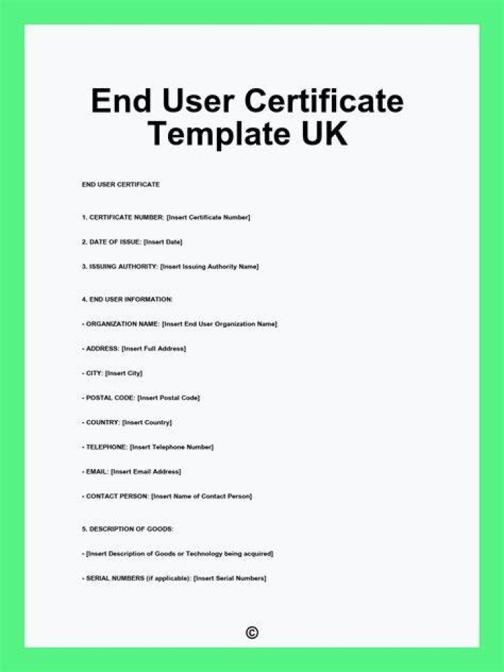 What is an example of an end user?