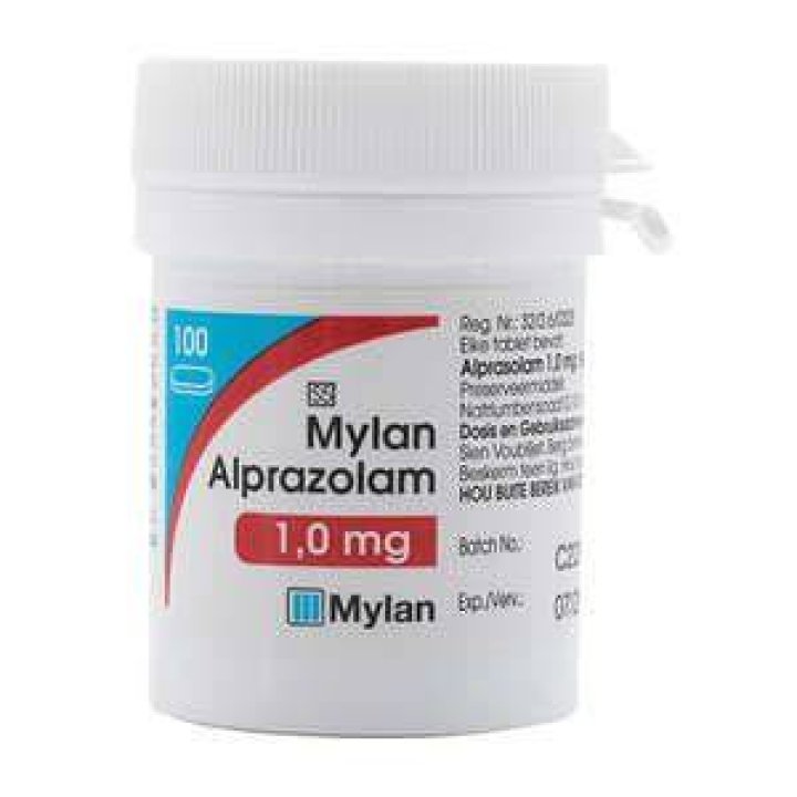 What is Mylan alprazolam 1mg used for?