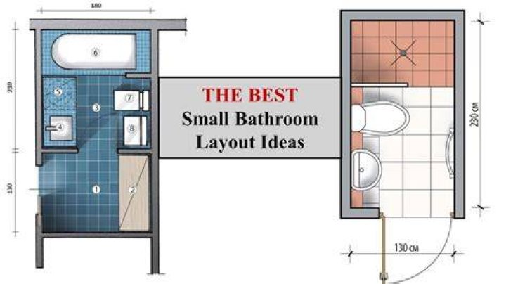 What is the best way to layout a bathroom?