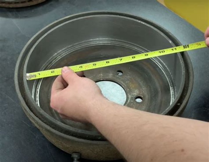 What is the diameter of a brake drum?