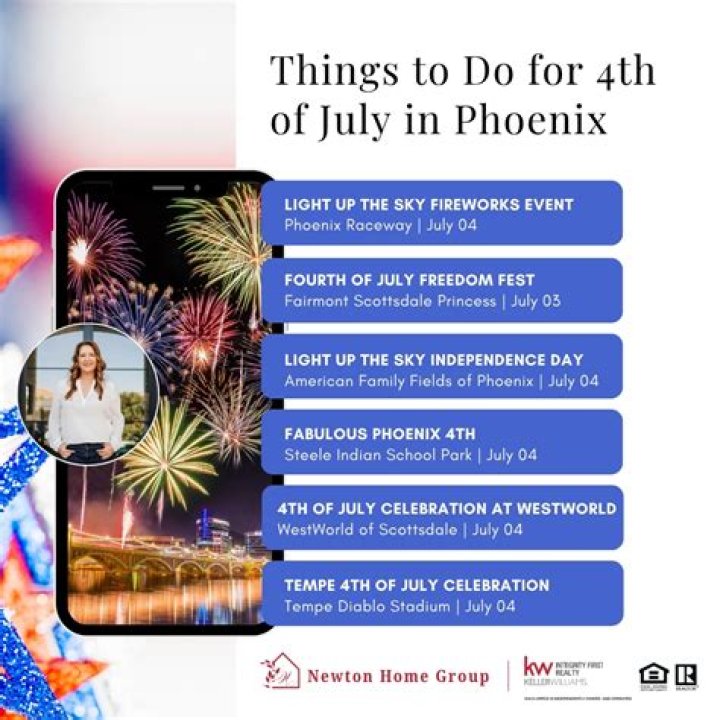 What is there to do in Phoenix on the 4th of July?