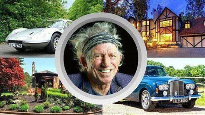 What kind of car does Keith Richards Drive?