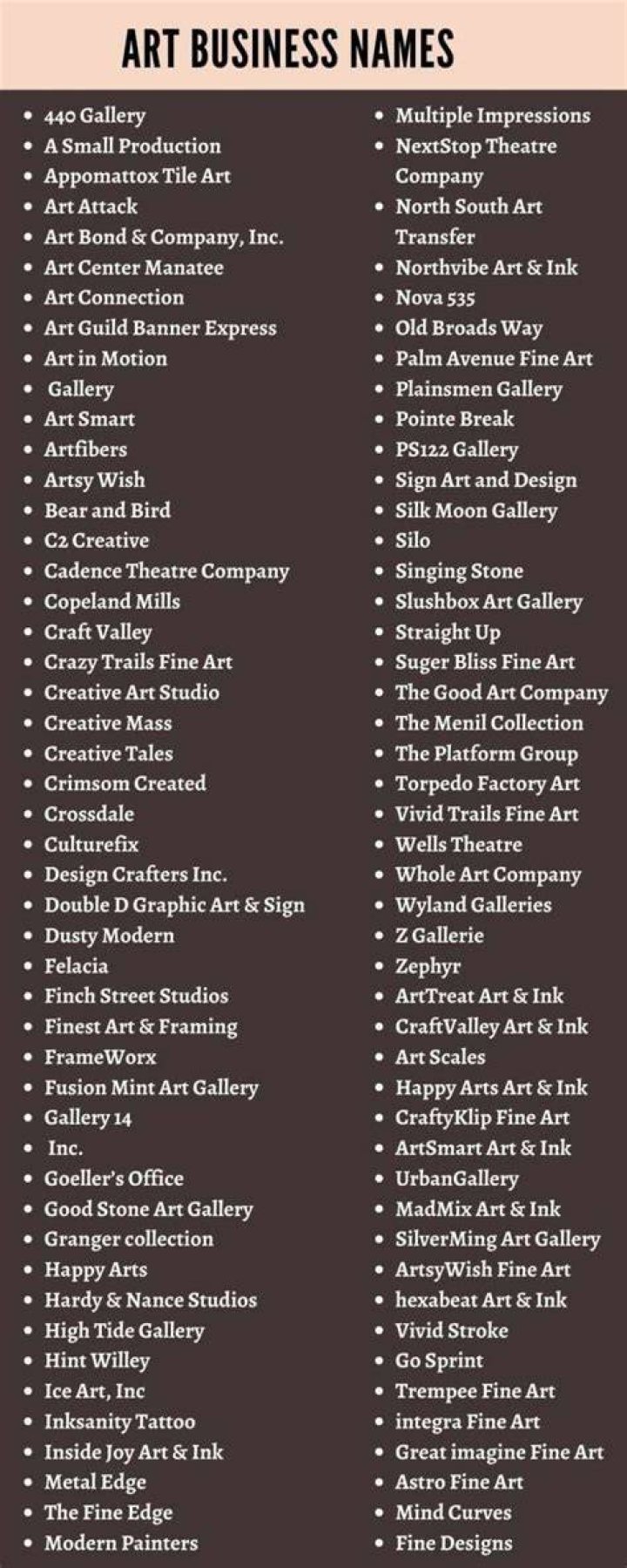 What should I name my art show?
