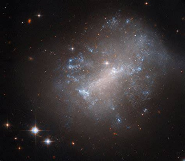 What type of galaxy is irregular?