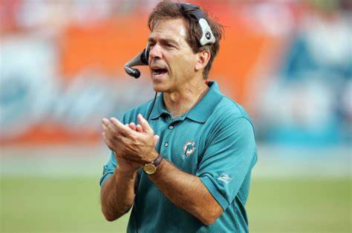What was Nick Saban record at Miami?