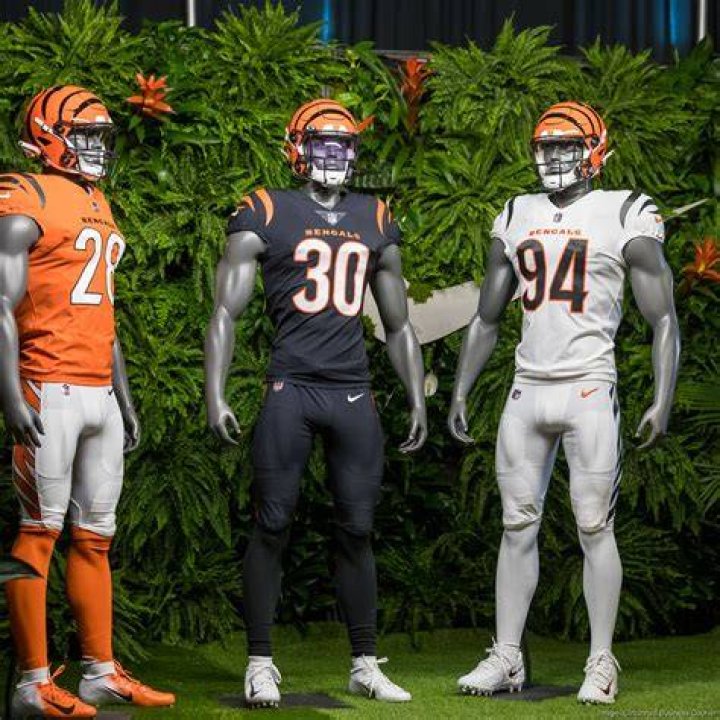When will the Cincinnati Bengals reveal their new uniforms?