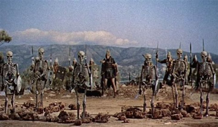 Where was Jason and the Argonauts skeleton scene filmed?