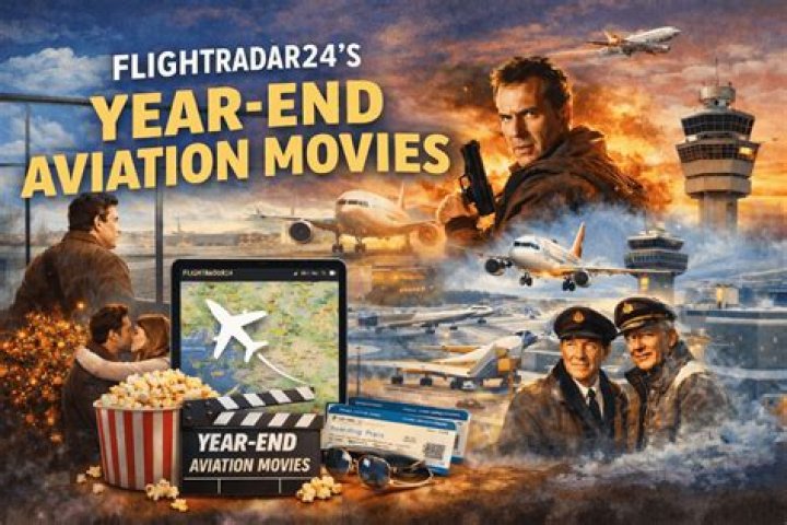 Which airline first introduced in-flight movies?