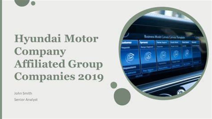 Who is affiliated with Hyundai?